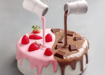 کیک تولد و نامزدی